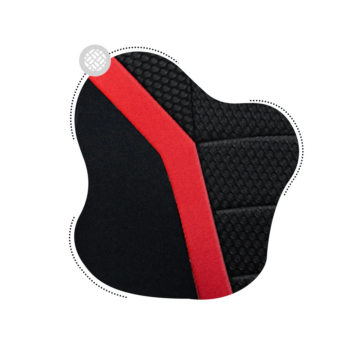 HUZARO RANGER 1.0 Rot Mesh Gaming-Stuhl für Kinder - Image 17