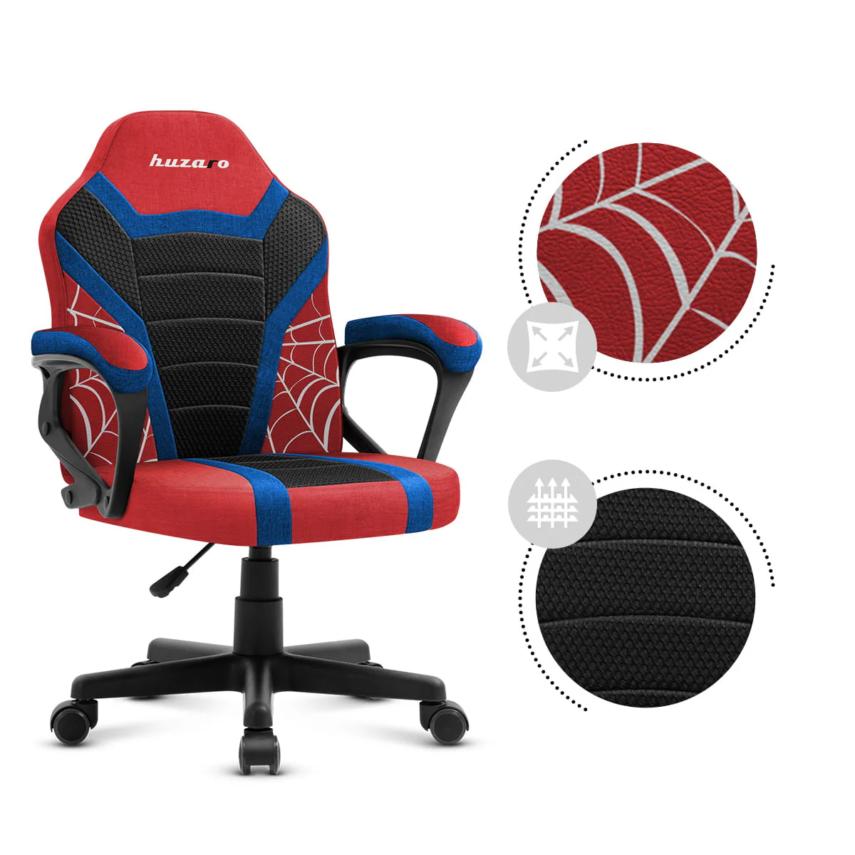 Huzaro Ranger 1.0 Spider Mesh Gaming-Stuhl für Kinder - Image 10