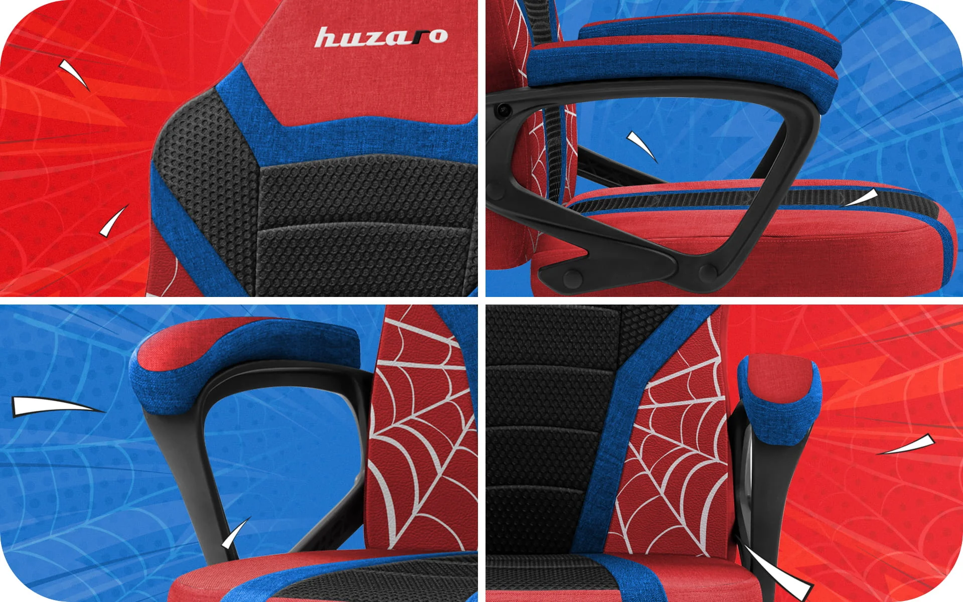 Huzaro Ranger 1.0 Spider Mesh Gaming-Stuhl für Kinder - Image 20