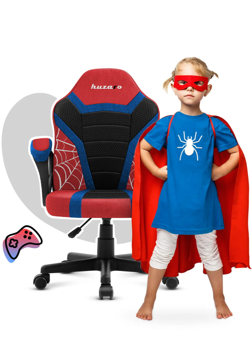 Huzaro Ranger 1.0 Spider Mesh Gaming-Stuhl für Kinder - Image 3