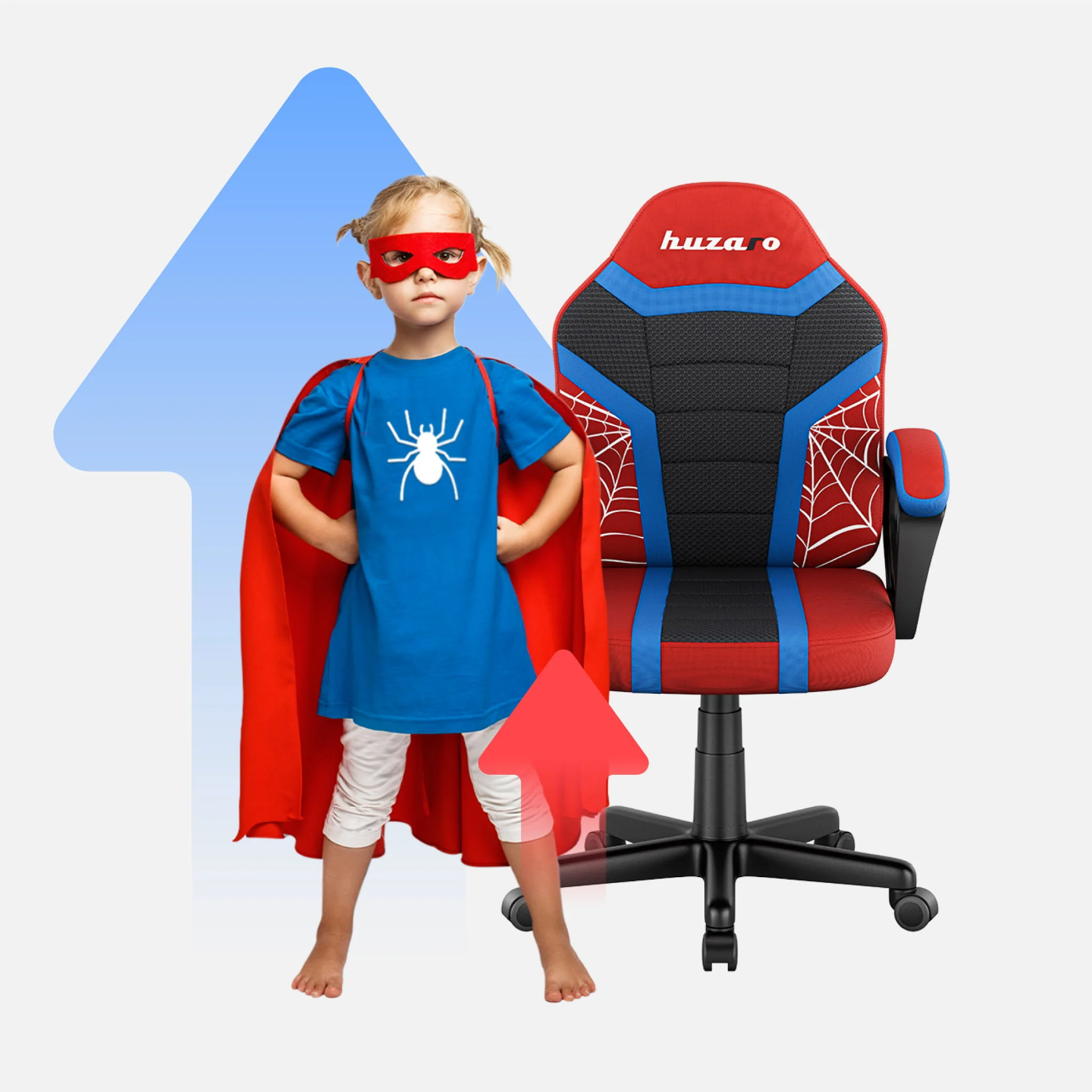 Huzaro Ranger 1.0 Spider Mesh Gaming-Stuhl für Kinder - Image 6