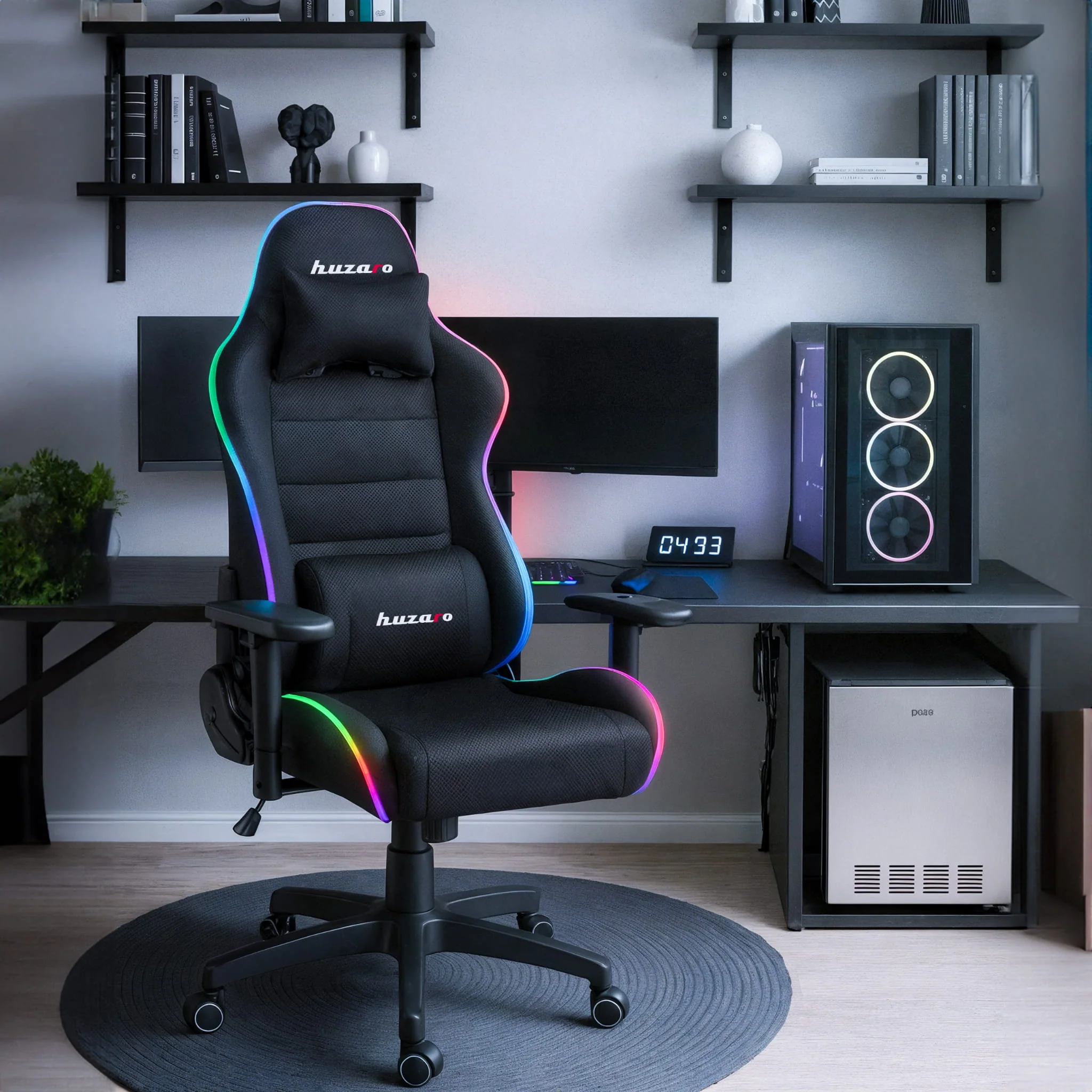 HUZARO RANGER 6.0 RGB LED Mesh Gaming-Stuhl für Kinder - Image 4