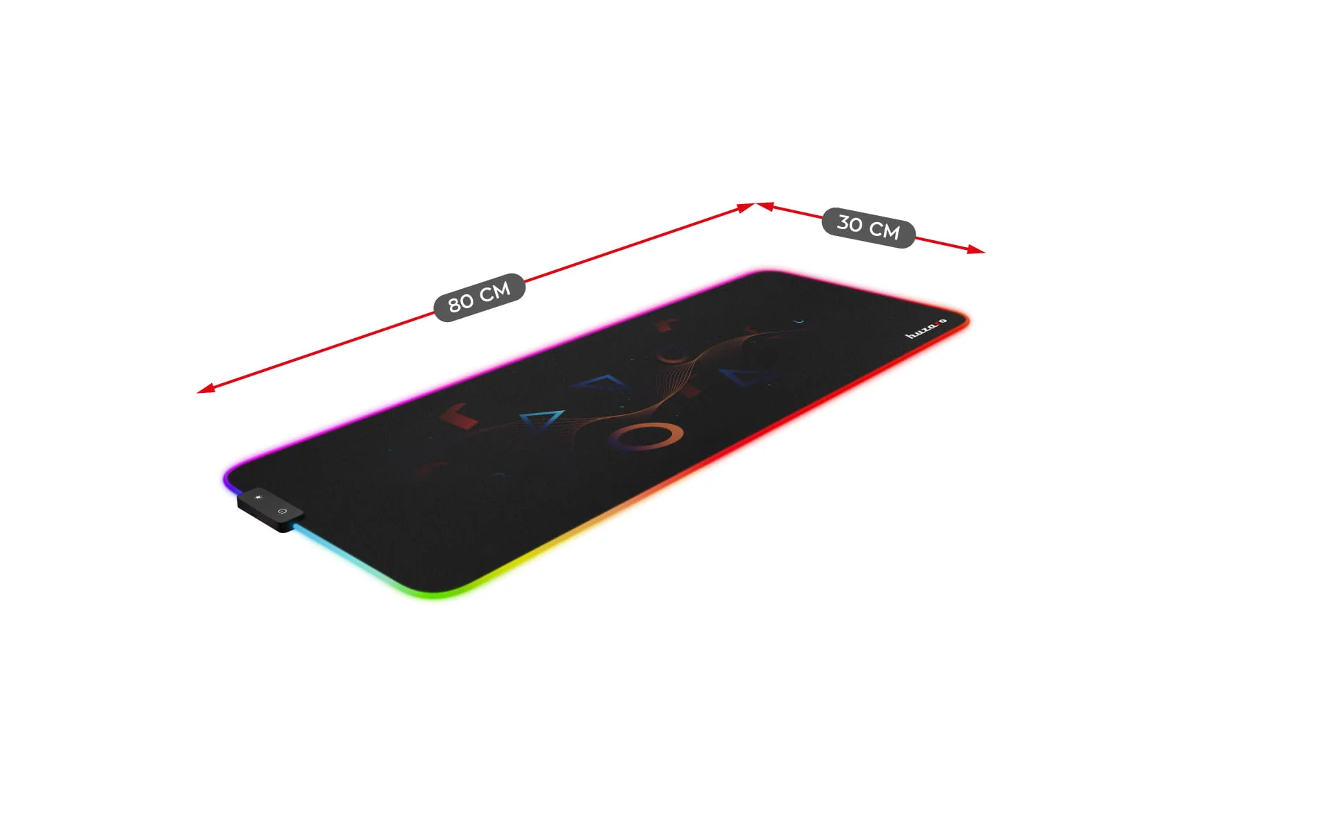 Huzaro RGB Design Gaming-Mauspad - Image 6