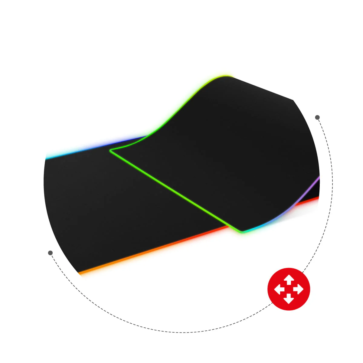Huzaro RGB-Gaming-Mauspad - Image 4