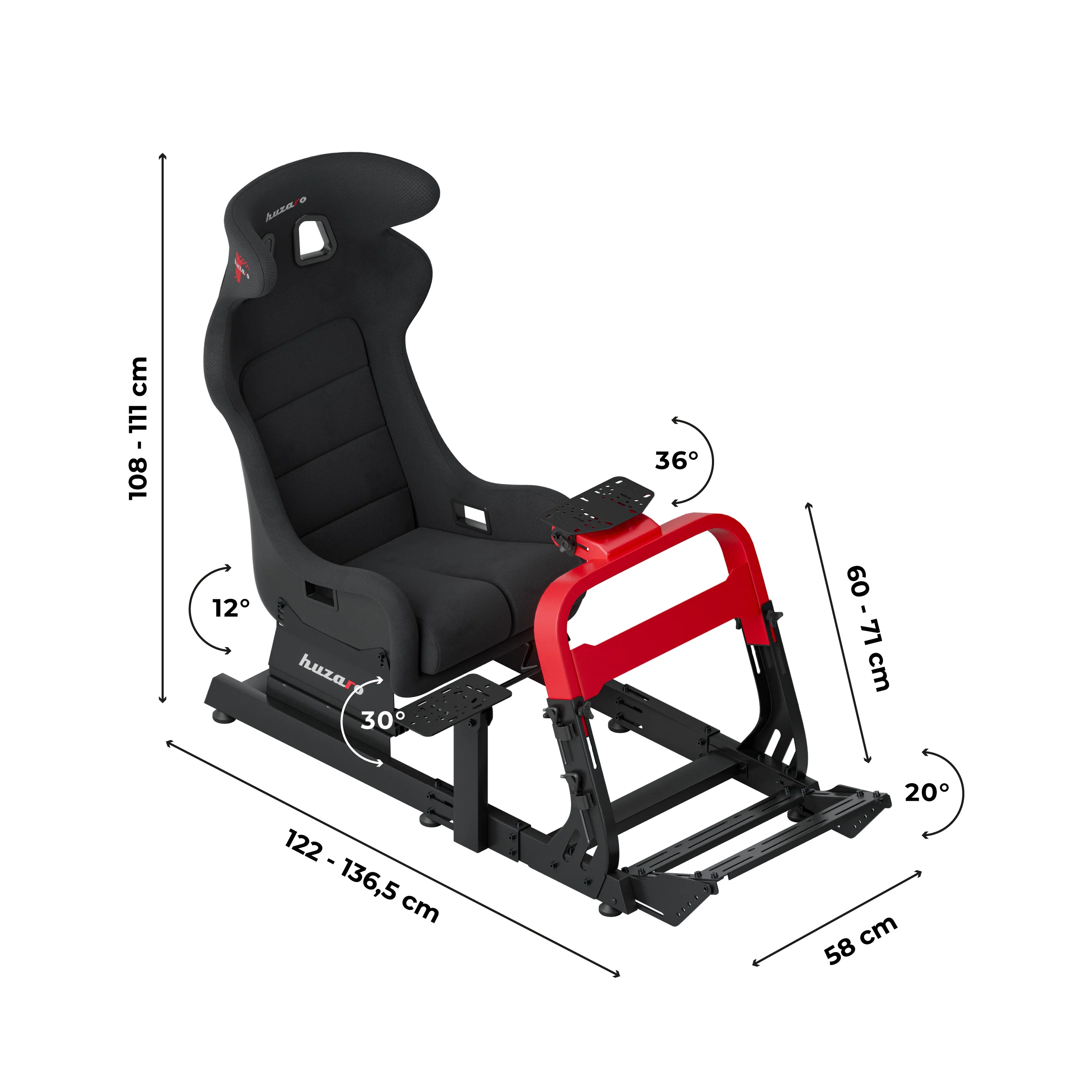Huzaro Speed 8.3 Sim Racing Cockpit - Image 18