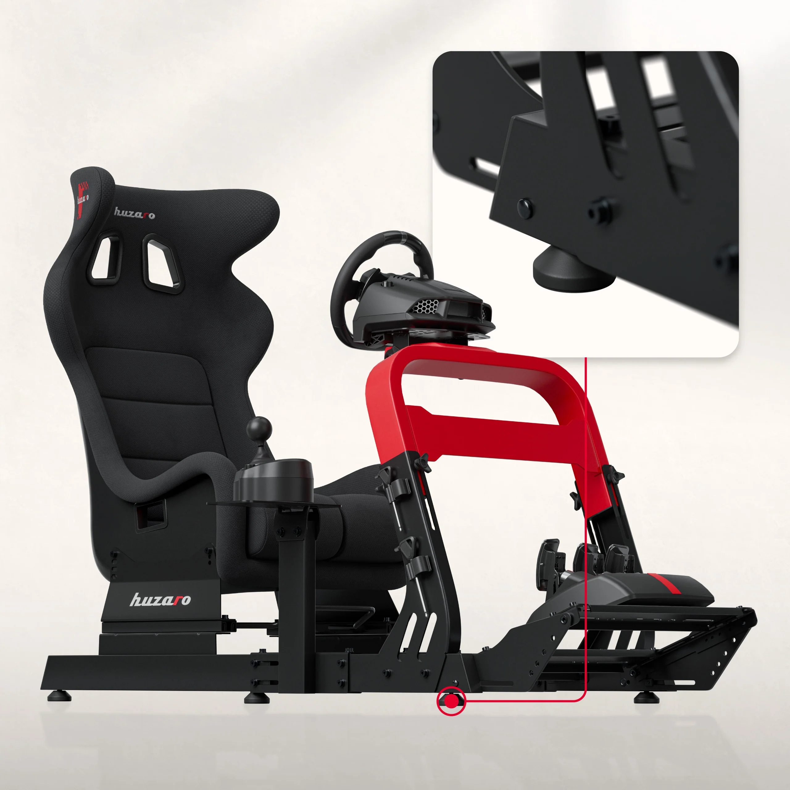 Huzaro Speed 8.3 Sim Racing Cockpit - Image 4