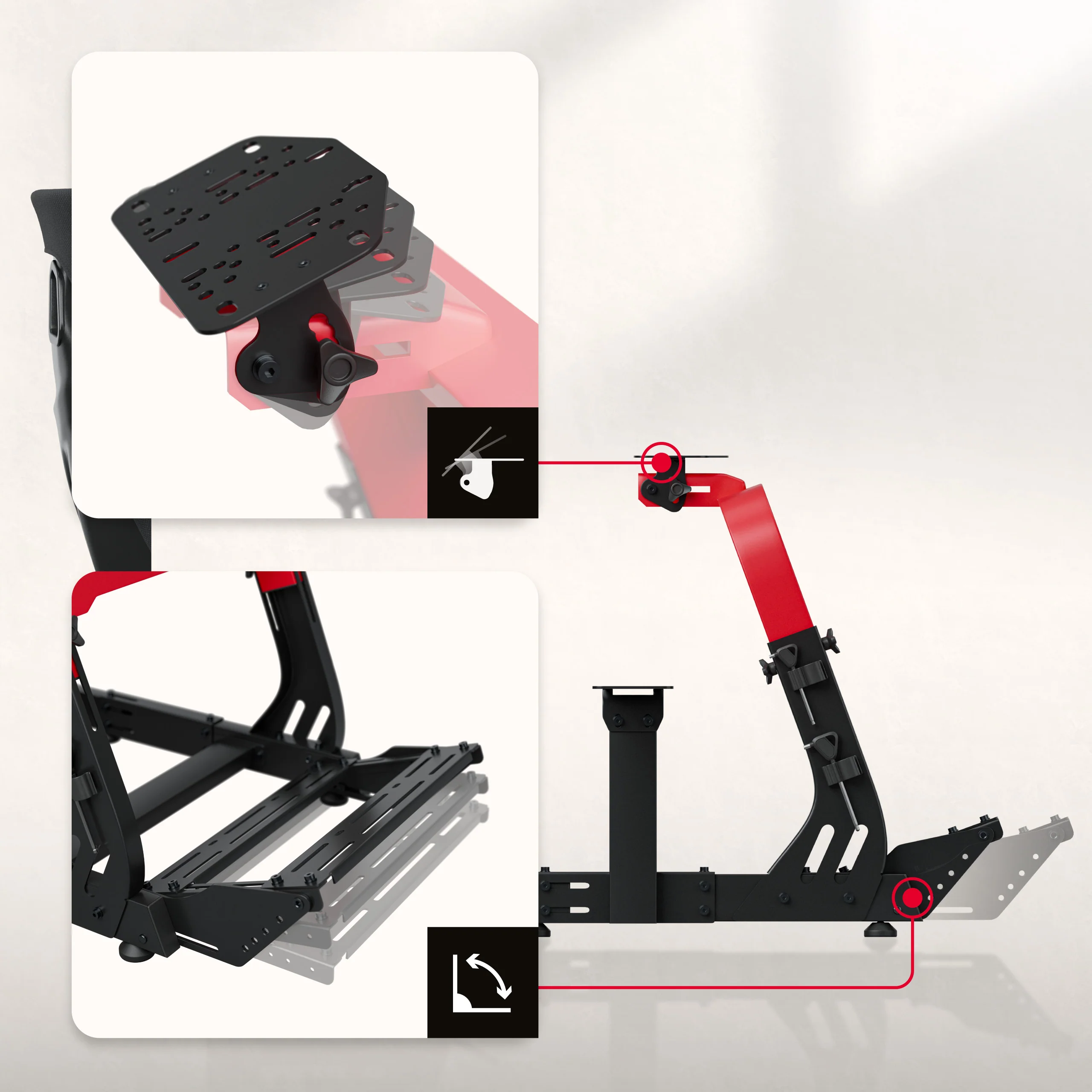 Huzaro Speed 8.3 Sim Racing Cockpit - Image 8