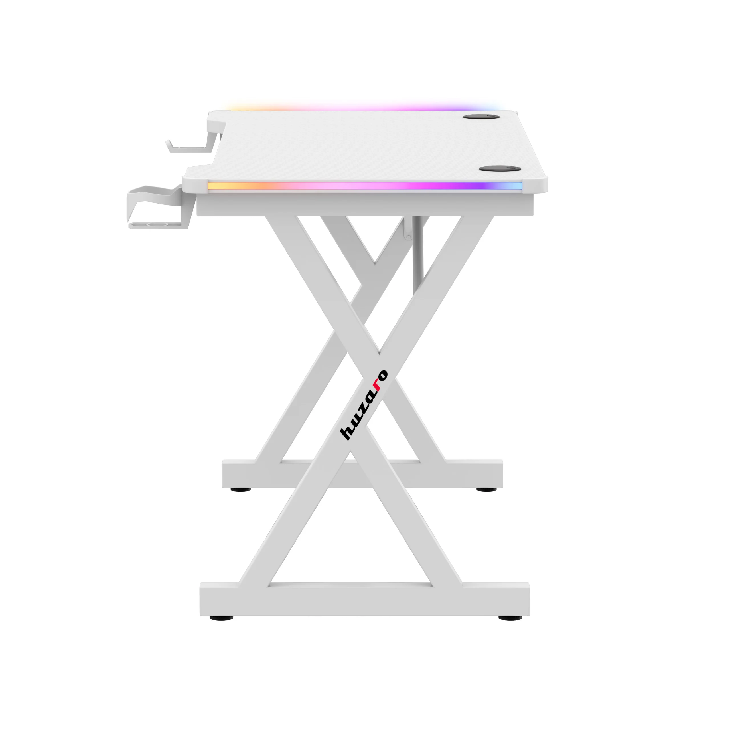 LED Gaming-Schreibtisch Huzaro Hero 2.3 RGB White 120 cm - Image 22