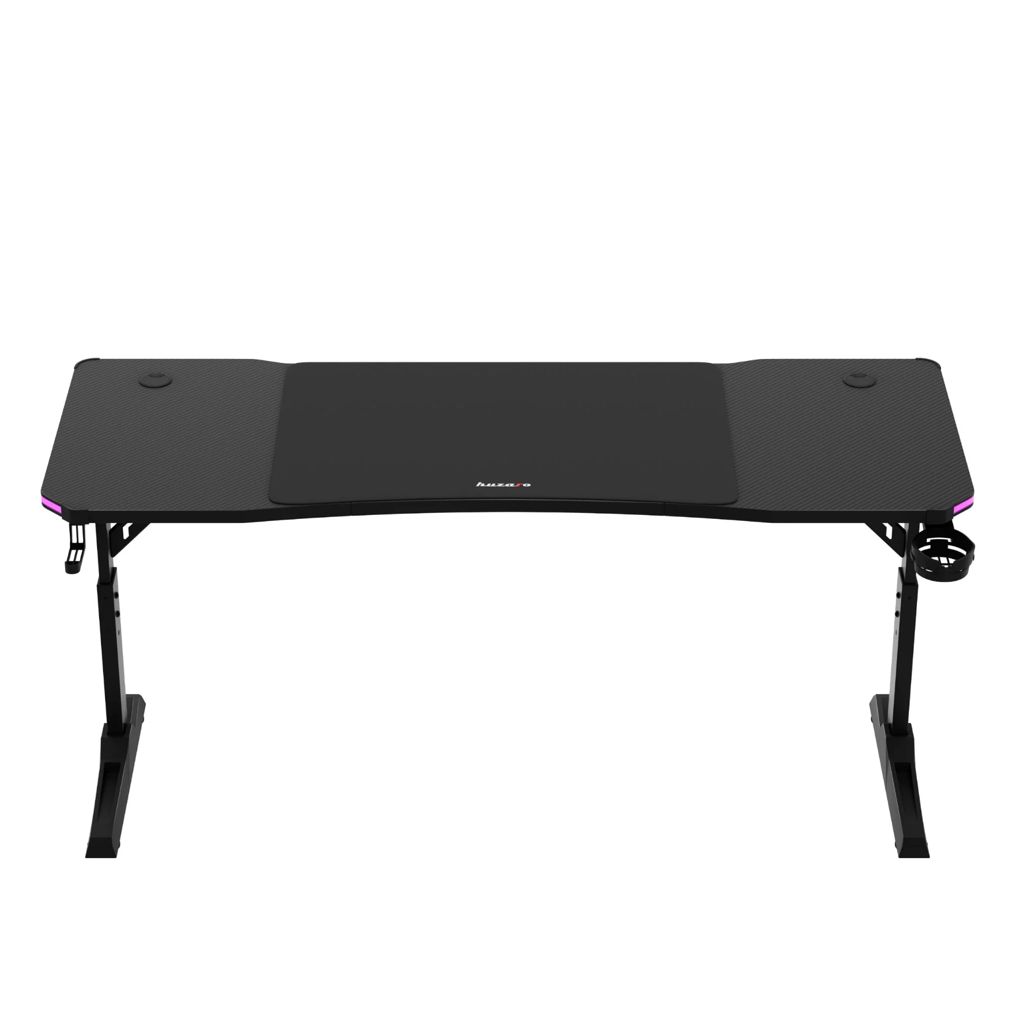 LED Gaming-Schreibtisch Huzaro Hero 4.6 RGB Schwarz 160 cm - Image 18