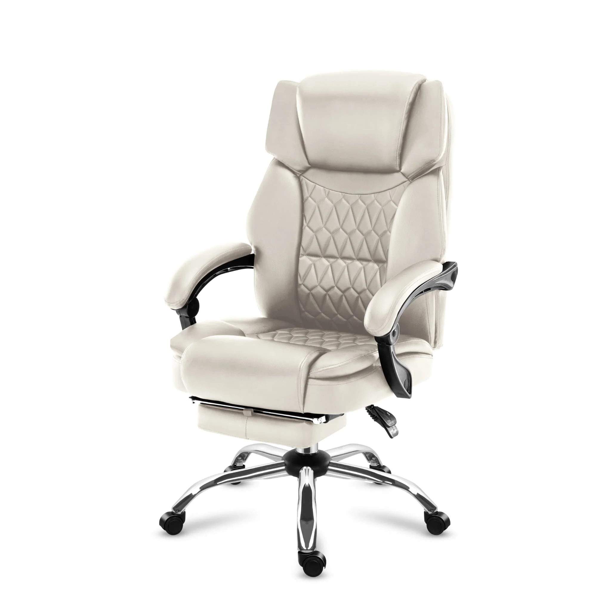 Mark Adler Boss 6.0 Beige Massage-Bürostuhl - Image 10