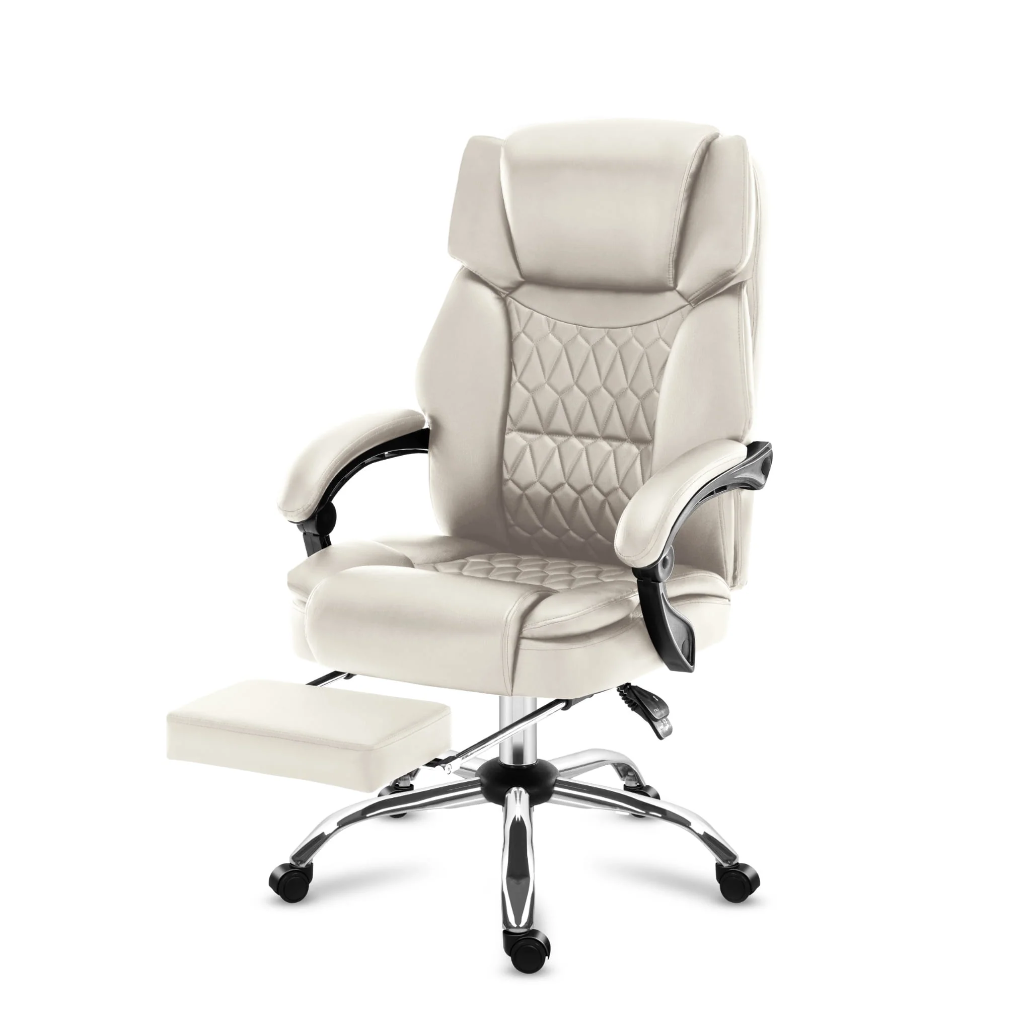 Mark Adler Boss 6.0 Beige Massage-Bürostuhl - Image 12
