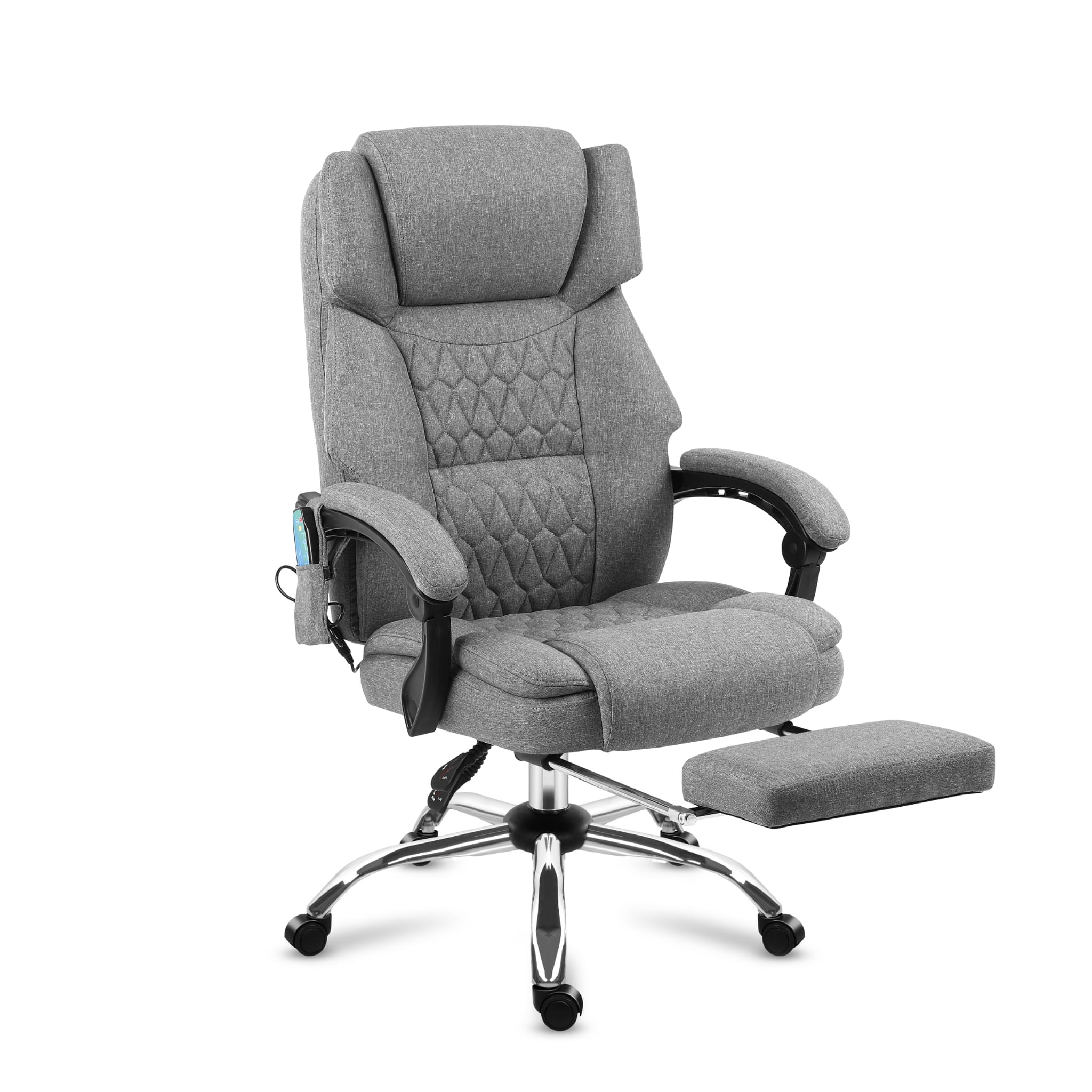Mark Adler Boss 6.0 Grau Massage-Bürostuhl - Image 2