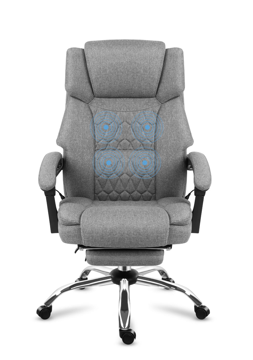 Mark Adler Boss 6.0 Grau Massage-Bürostuhl - Image 7