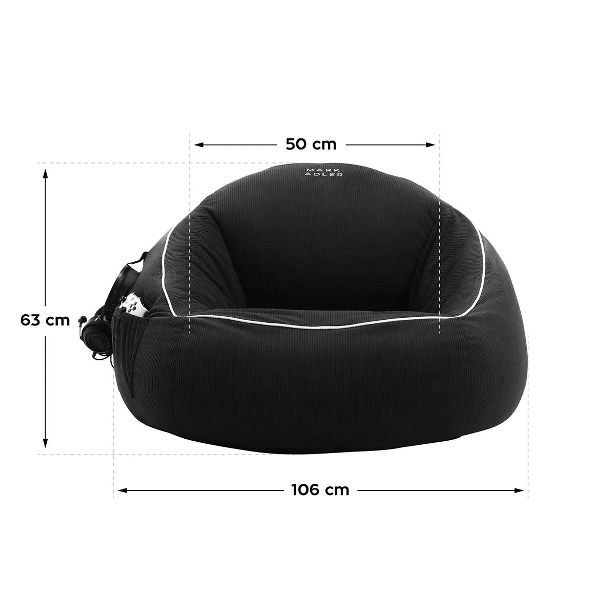 Mark Adler Comfy Gaming-Pouf - Image 6