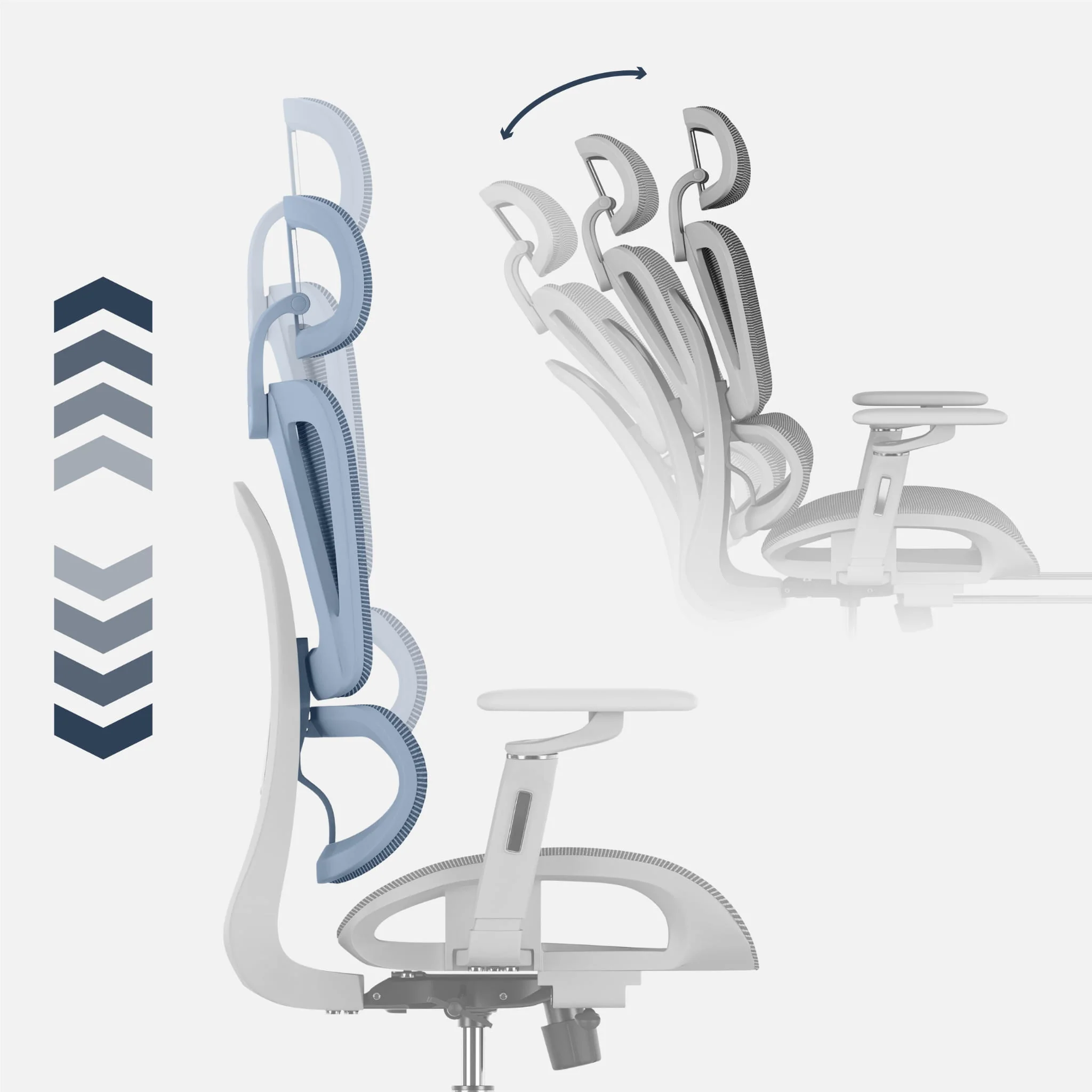 Mark Adler Expert 7.9 Grau Ergonomischer Bürostuhl - Image 3
