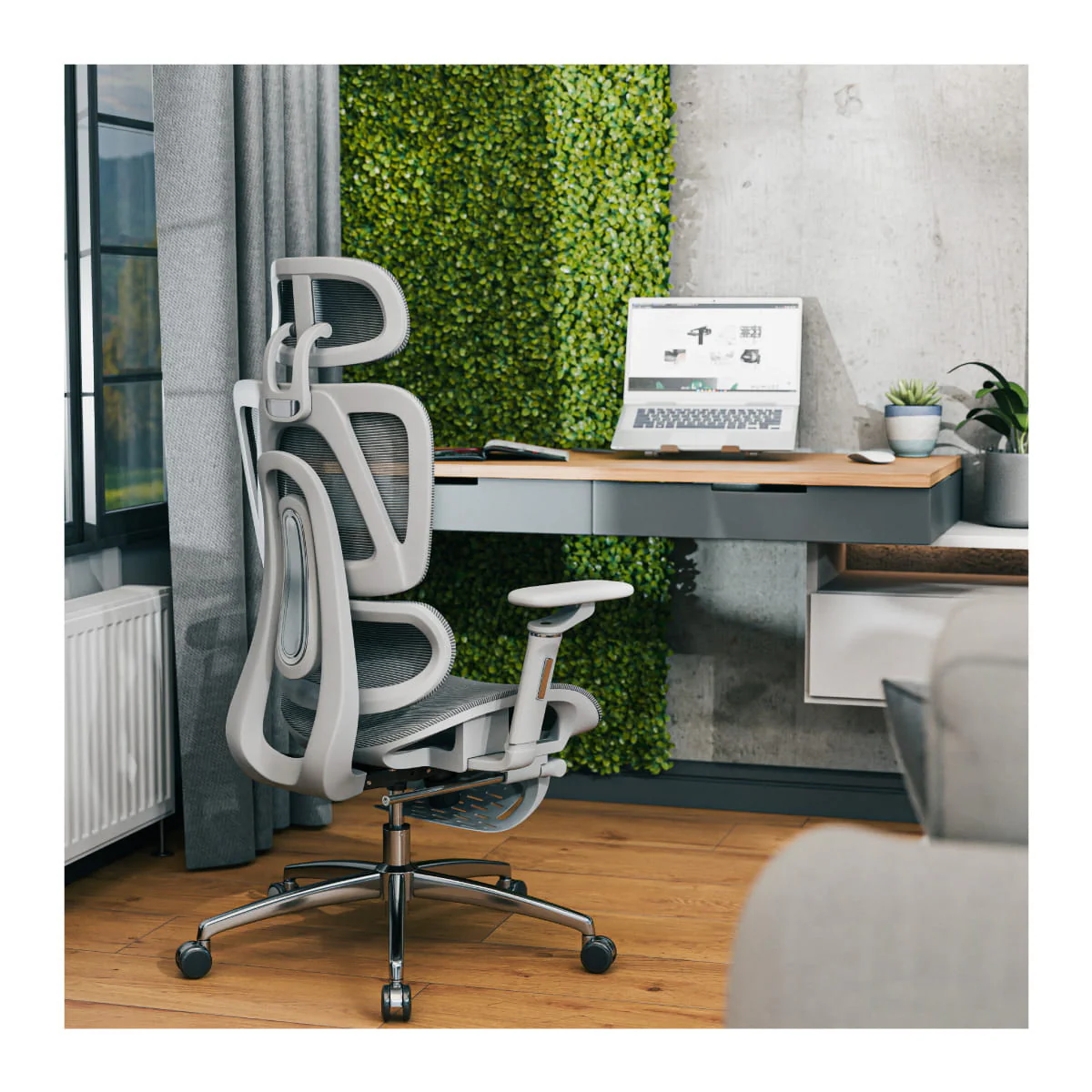 Mark Adler Expert 7.9 Grau Ergonomischer Bürostuhl - Image 6