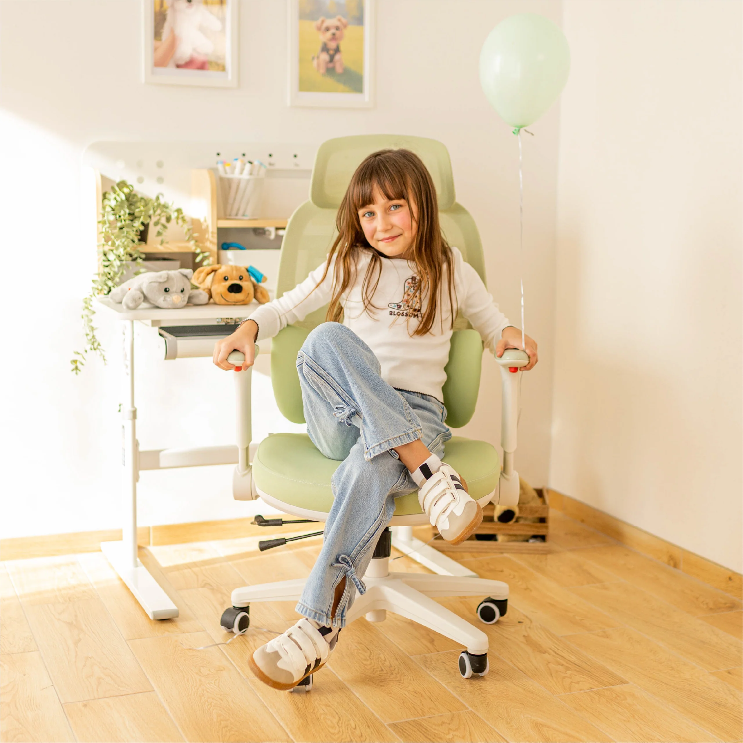 Mark Adler Junior 6.3 Grün ergonomischer Kinderstuhl - Image 6