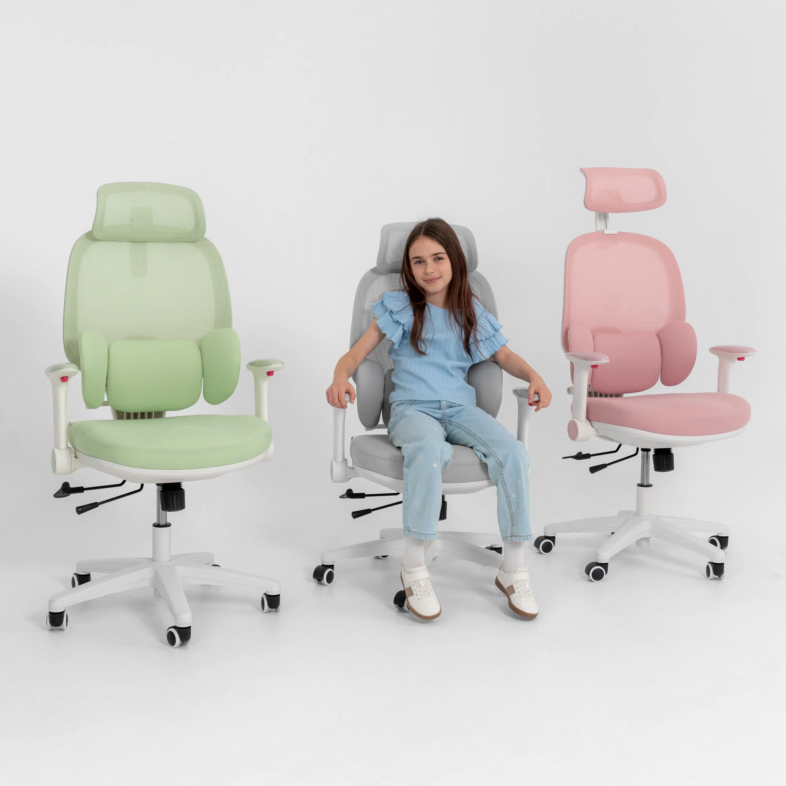 Mark Adler Junior 6.3 Grün ergonomischer Kinderstuhl - Image 2