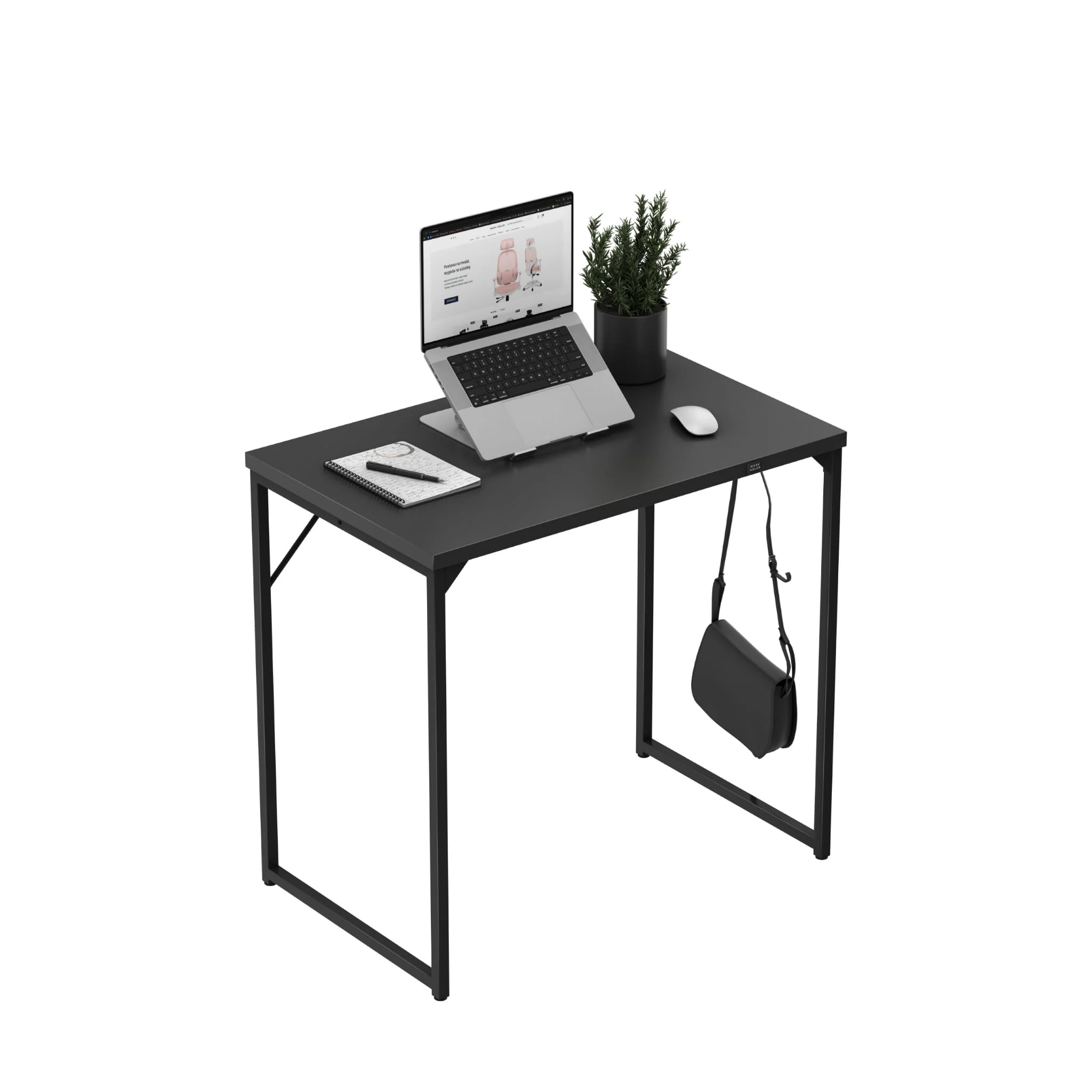 Mark Adler Leader 1.3 Schwarzer Schreibtisch