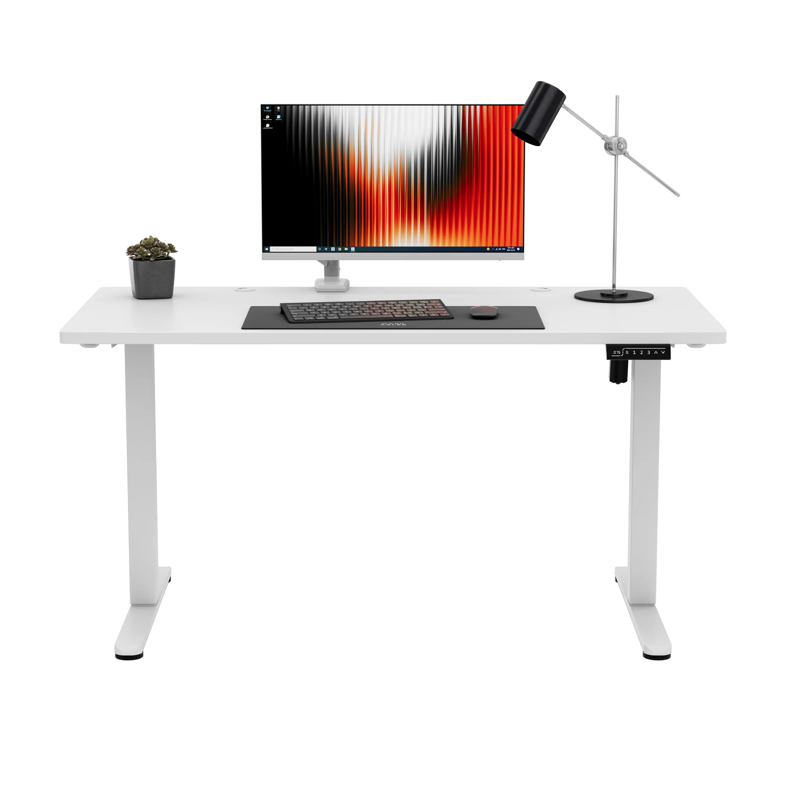 Mark Adler Leader 7.3 Weiß Höhenverstellbarer Schreibtisch - Image 19