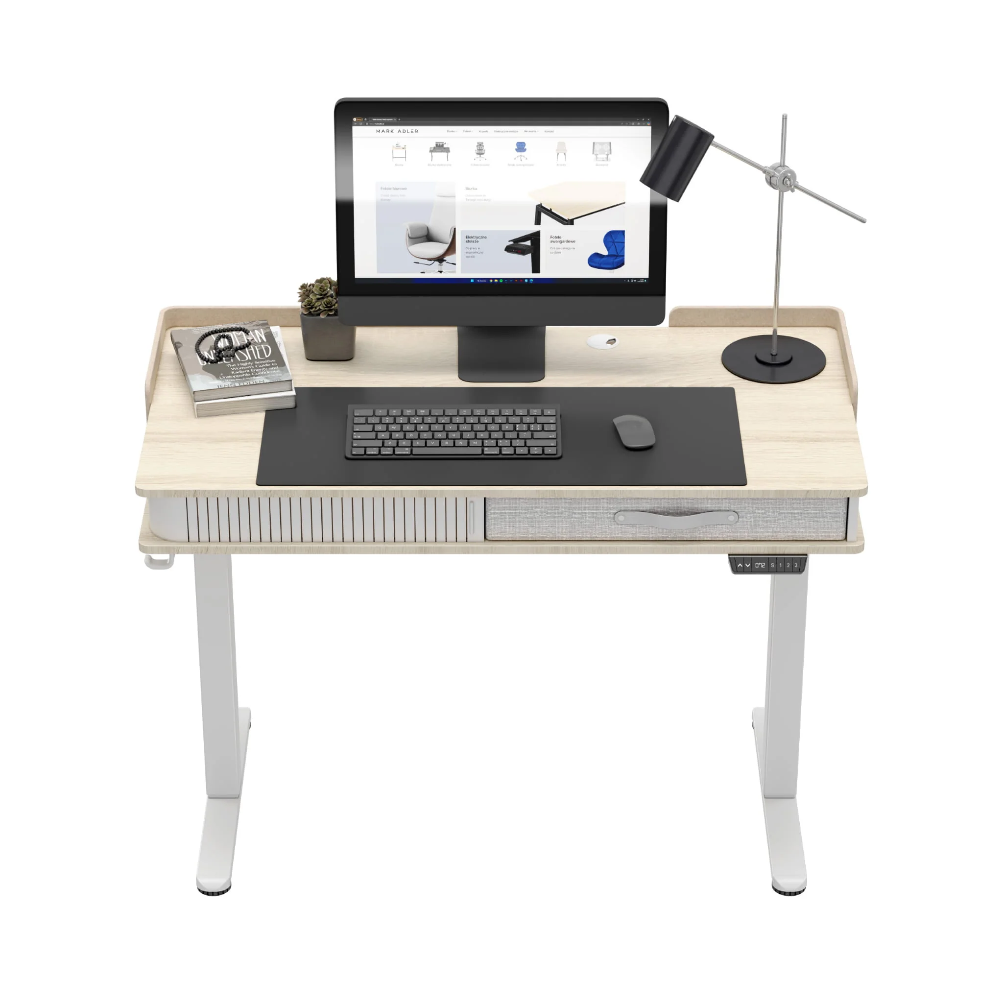 Mark Adler Leader 8.0 Weiß elektrischer Schreibtisch - Image 17