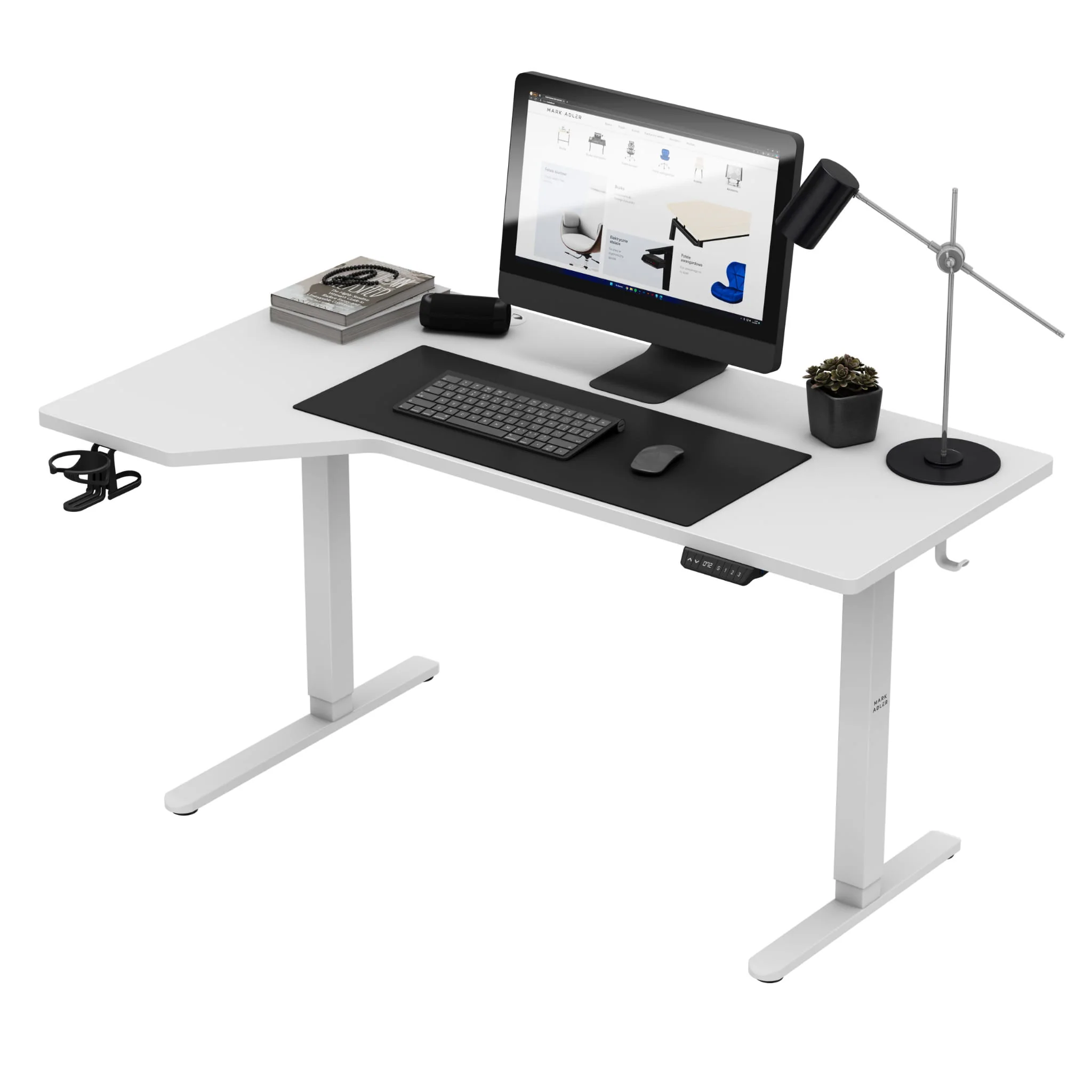 Mark Adler Leader 9.1 Weiß Elektrischer Schreibtisch - Image 6