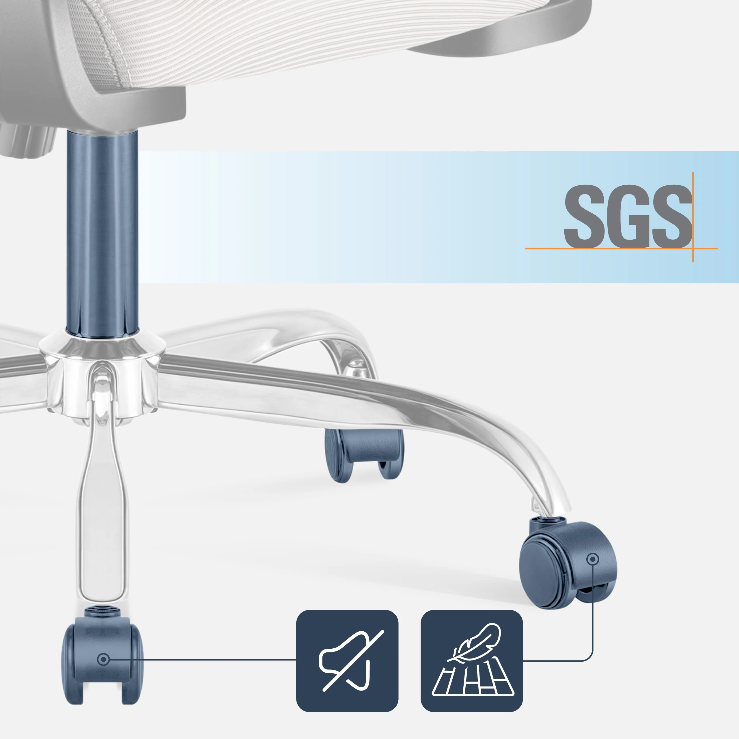Mark Adler Manager 3.2 Grau ergonomischer Stuhl - Image 6