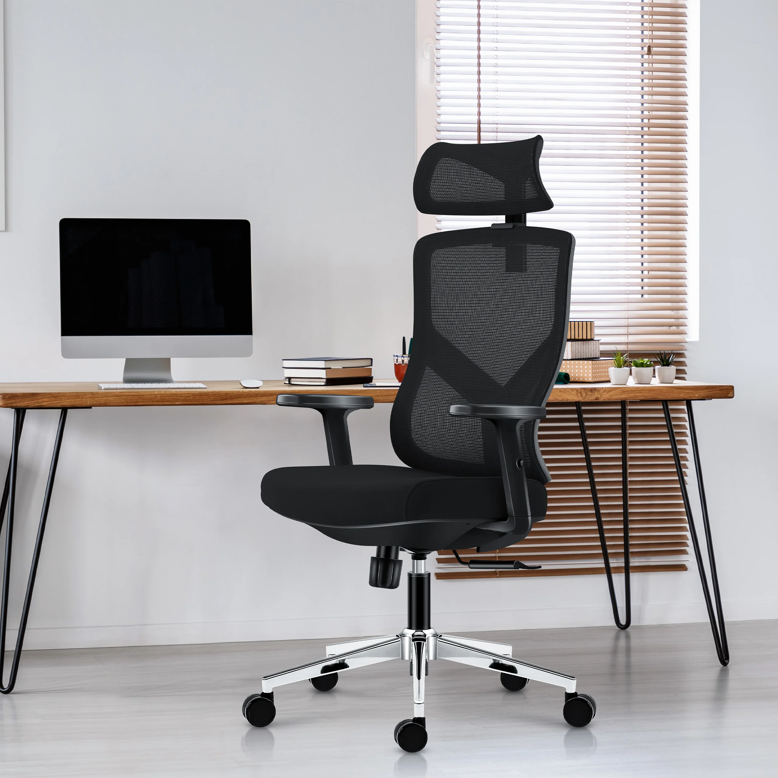 Mark Adler Manager 3.3 Schwarz Ergonomischer Bürostuhl - Image 4