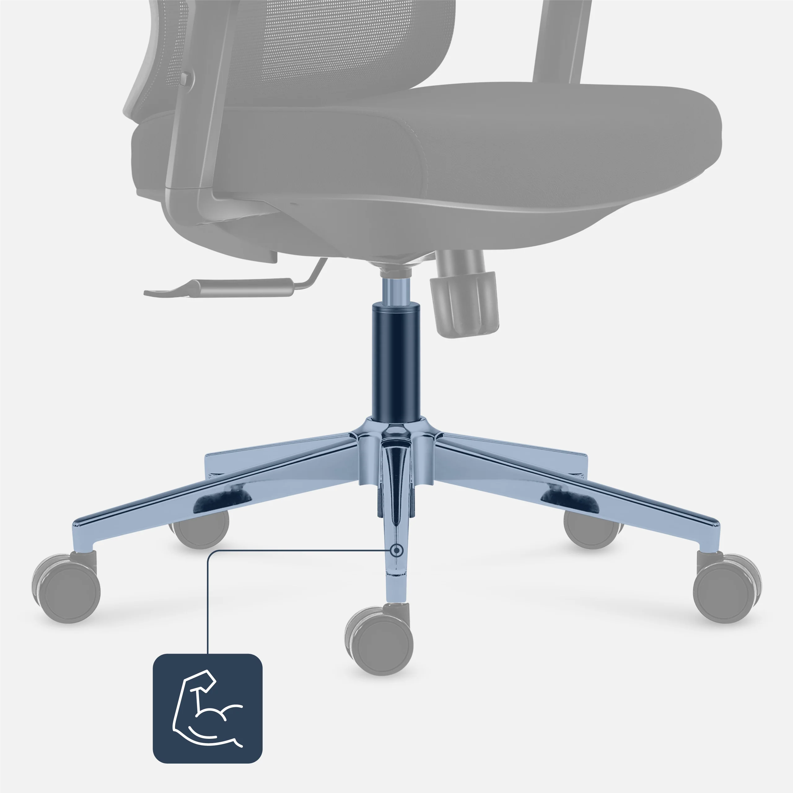 Mark Adler Manager 3.3 Schwarz Ergonomischer Bürostuhl - Image 9