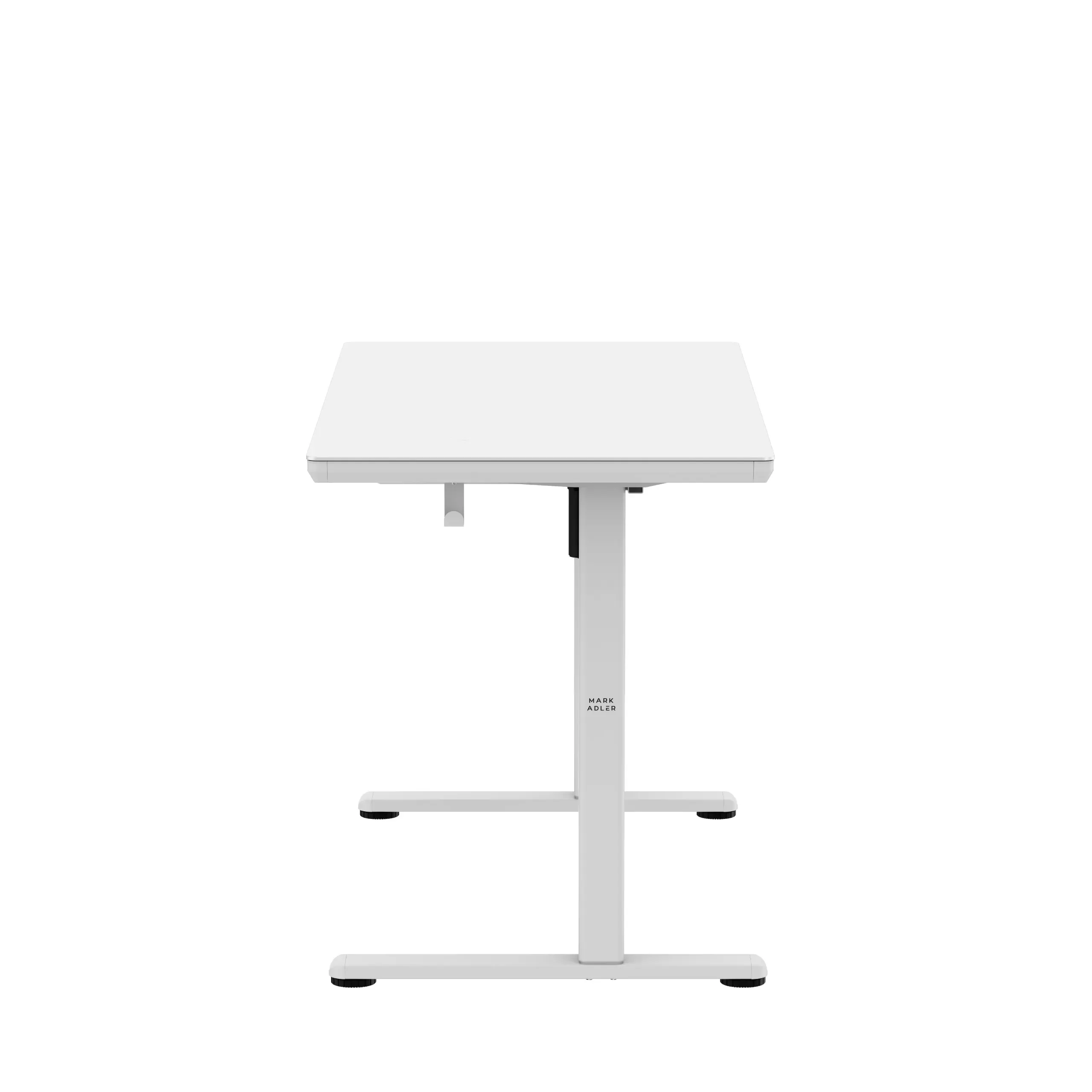 Markadler Leader 8.5 Weiß Höhenverstellbarer Schreibtisch mit Glasplatte - Image 26