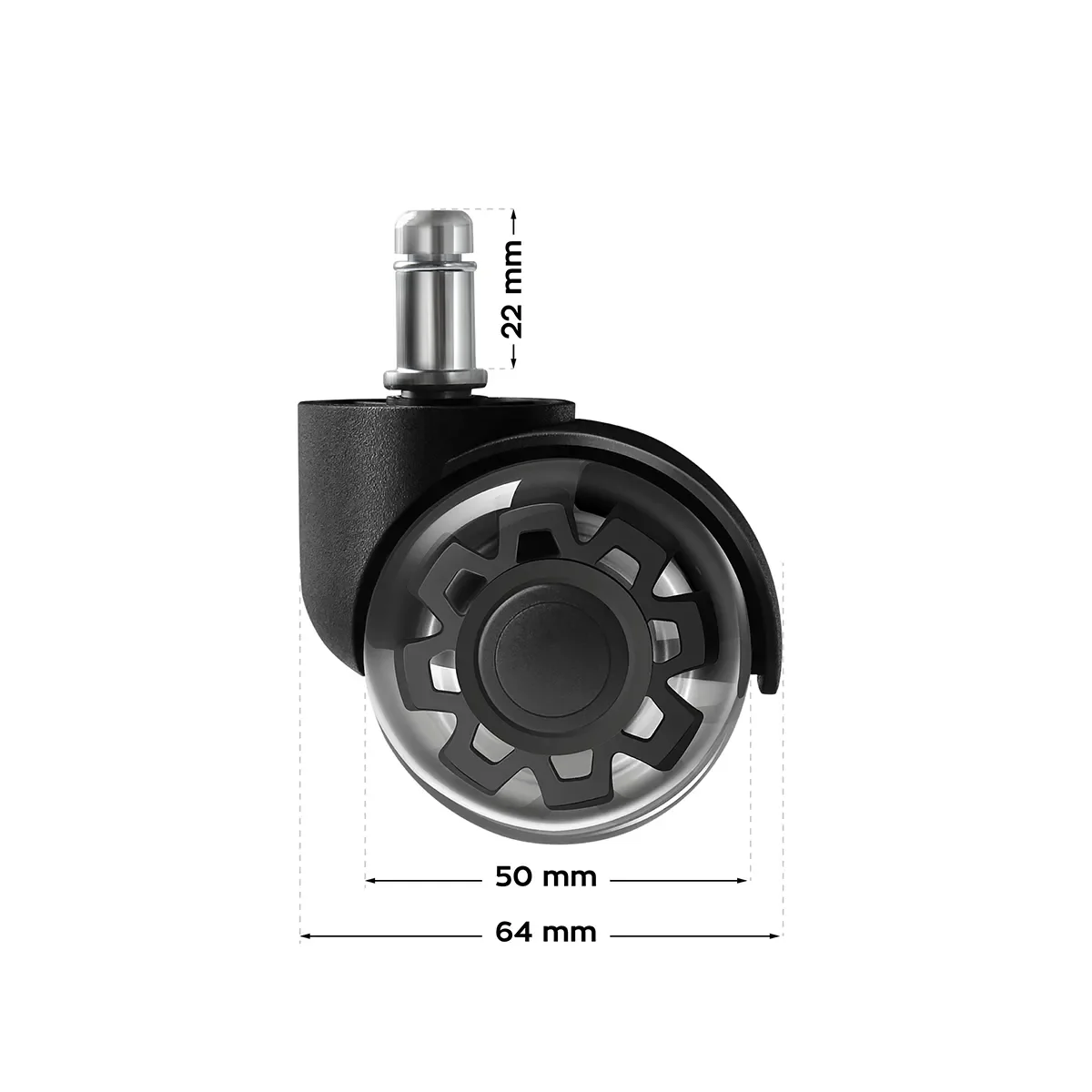 Rollen Sitzrollen Mark Adler Wheels 3.0 schwarz - Image 6