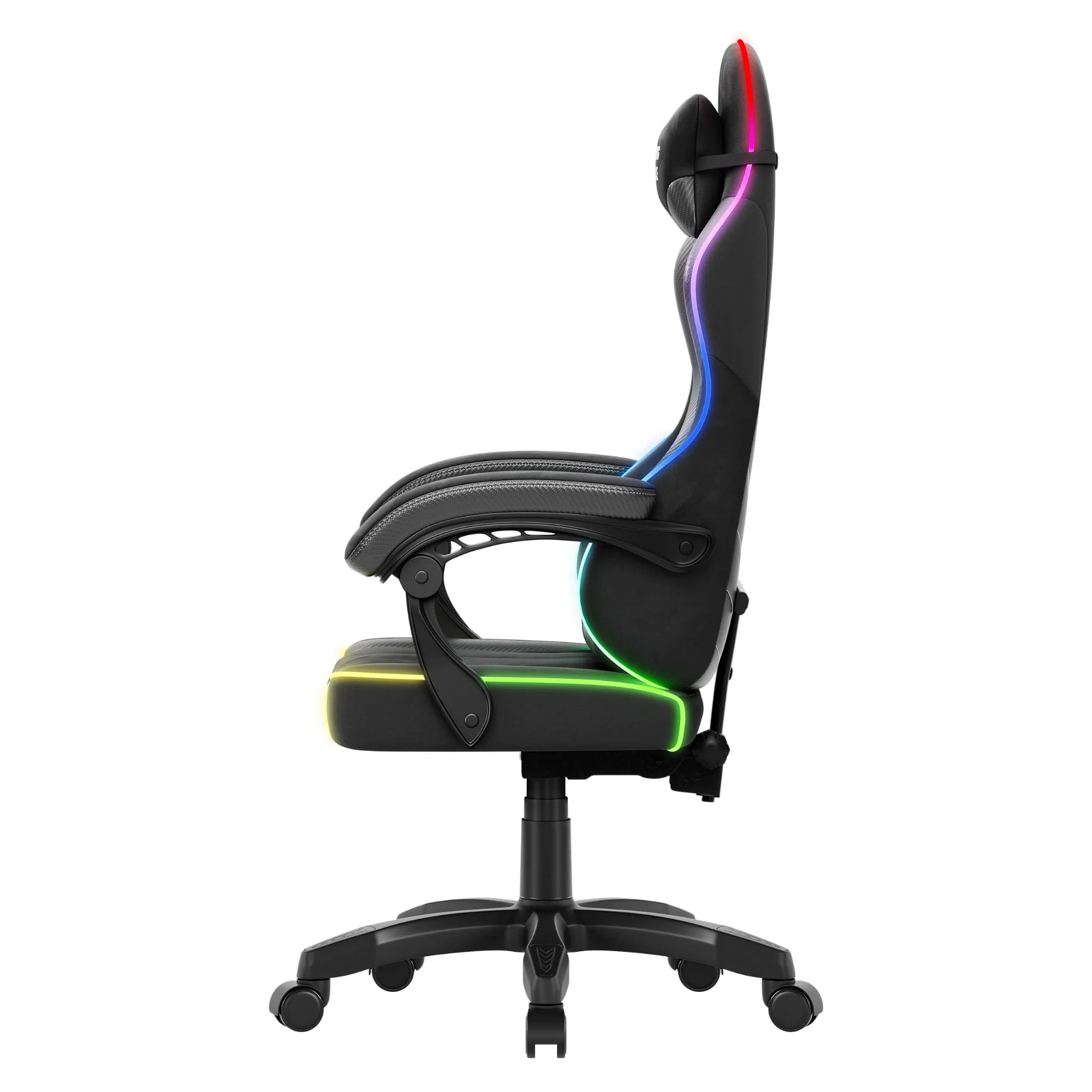 Huzaro Force 2.7 RGB Gaming-Stuhl aus schwarzem Samt - Image 7