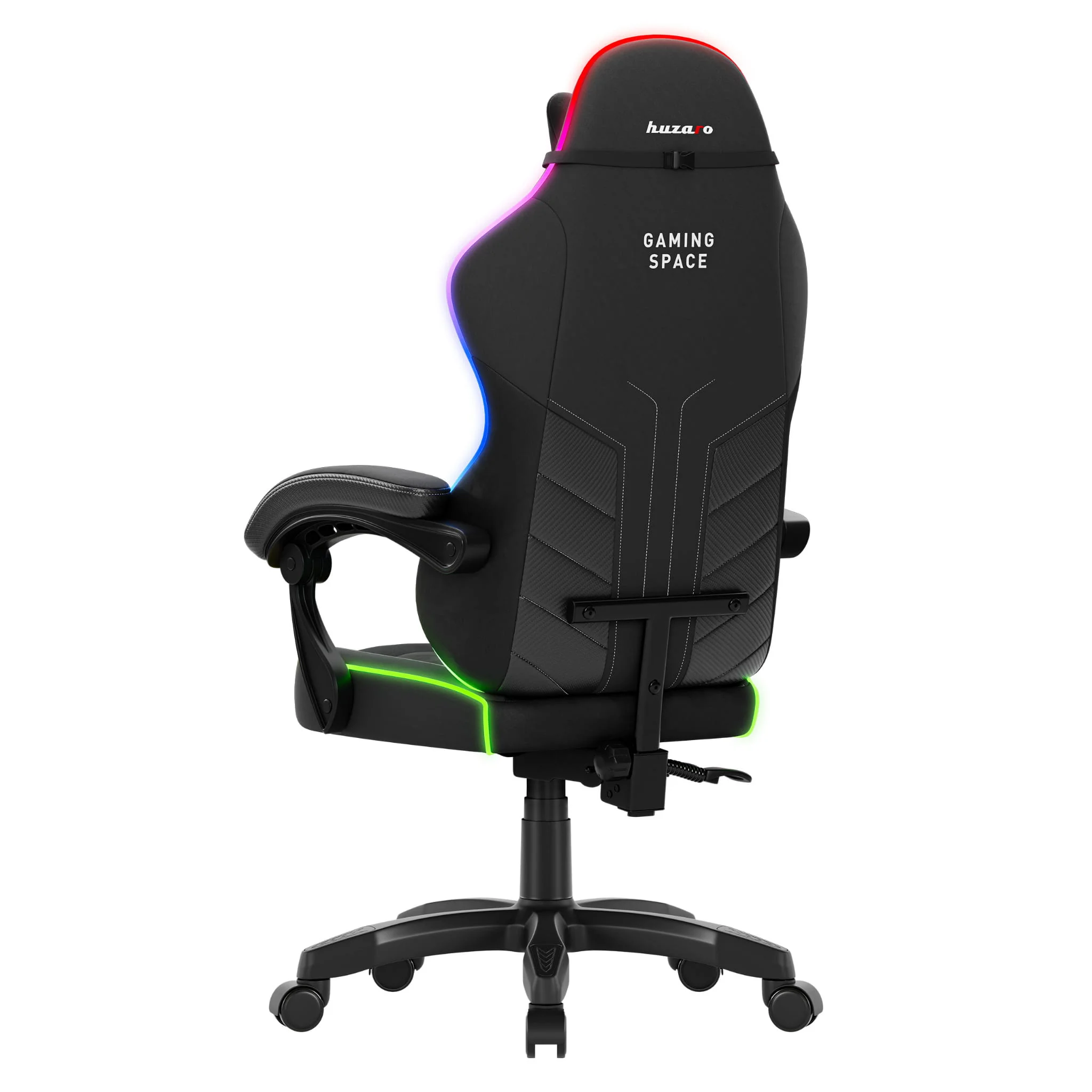 Huzaro Force 2.7 RGB Gaming-Stuhl aus schwarzem Samt - Image 8
