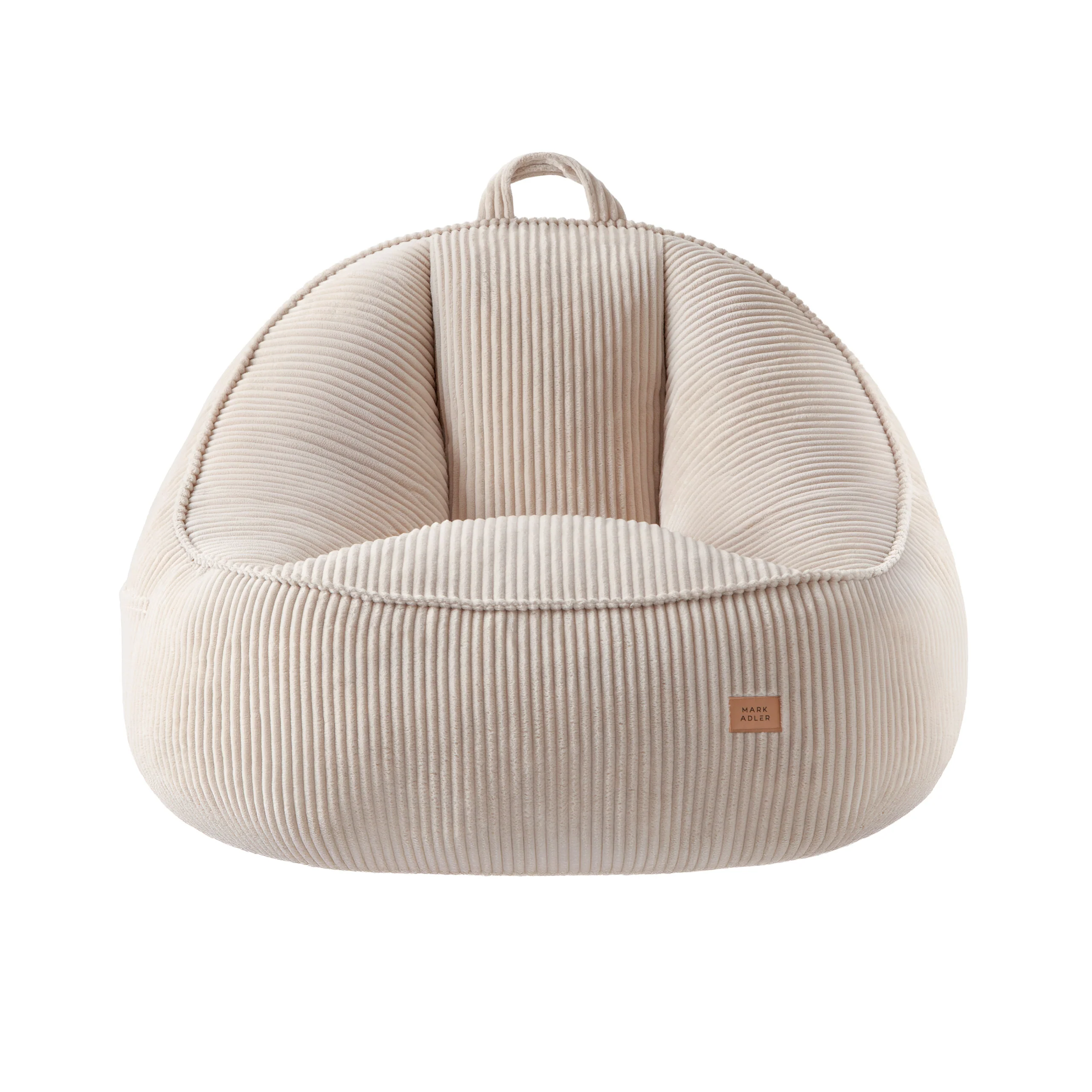 Sitzsack mit Rückenlehne Kordsamt Mark Adler Comfy 4.0 Beige - Image 3