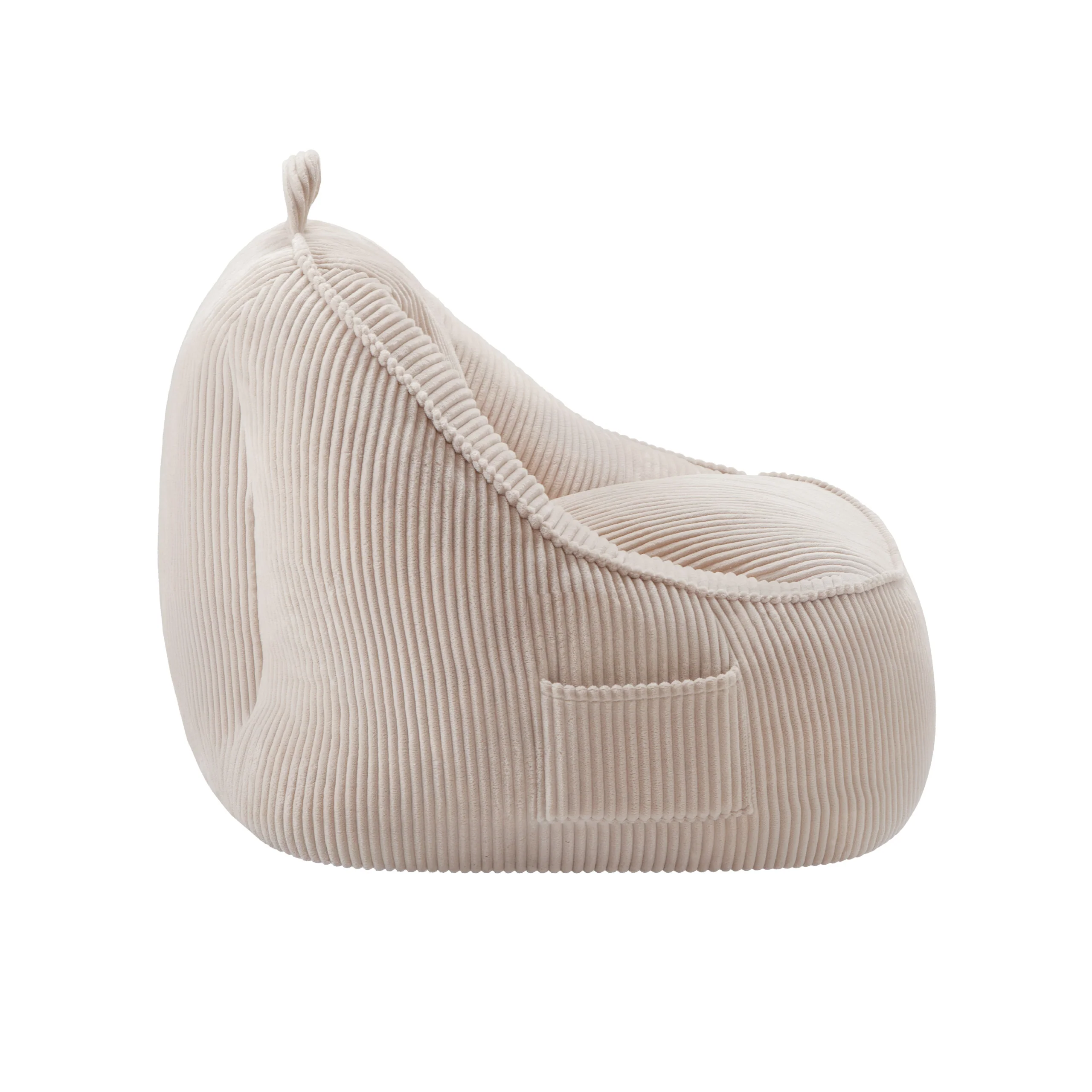 Sitzsack mit Rückenlehne Kordsamt Mark Adler Comfy 4.0 Beige - Image 6